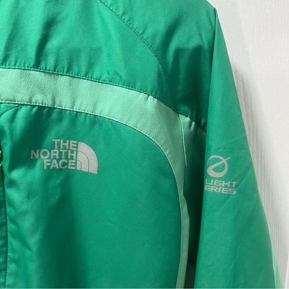The North Face Flight Series Windbreaker Jacket Lightweight Full Zipper Green S - Picture 3 of 6